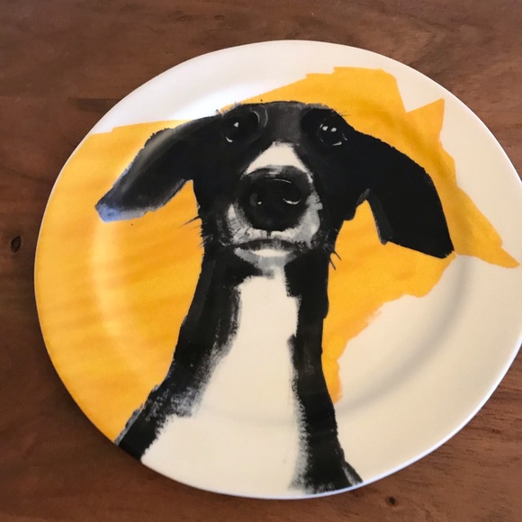 Anthropologie/SallyMuirDog-A-Day Plates - Purple - Picture 9 of 14